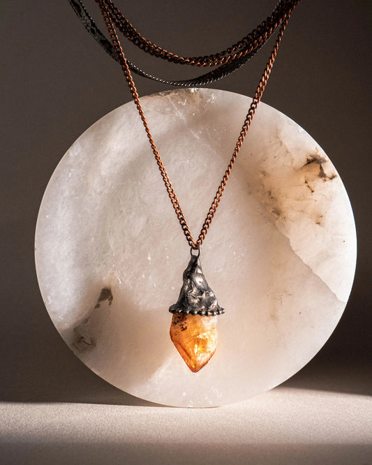 Layered Necklace Mystic Citrine – Energy and Style in Layers PHOEBE'S 